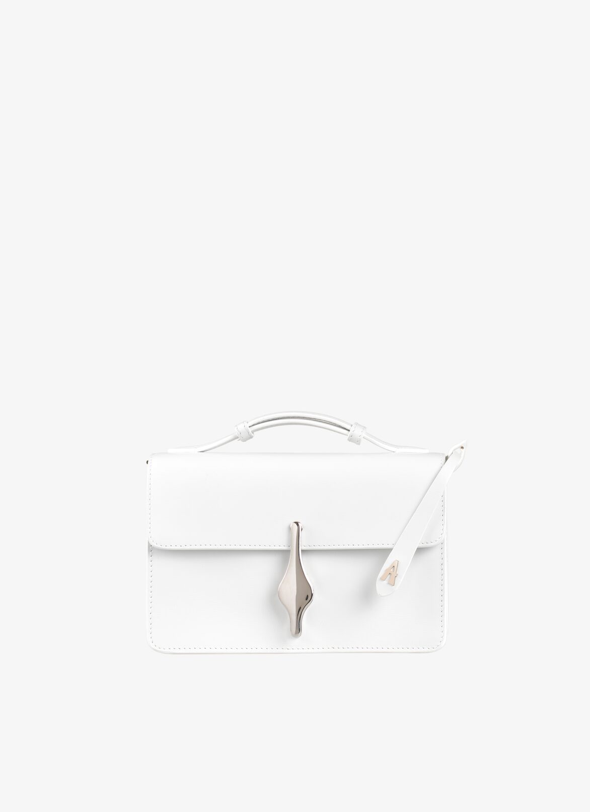 FRANCA 2003 S CUIR LUX OPTICAL WHITE ALAÏA WHITE  FRANCA 2003 S CUIR LUX OPTICAL WHITE